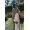 Leopar Desenli Elbise