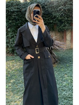 Siyah Trençkot