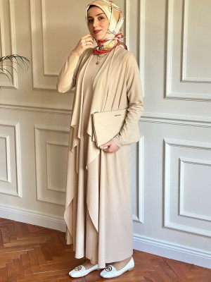 Nihalle İkili Kap Krem