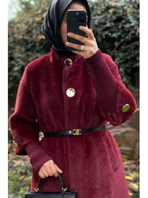 Yeni Sezon Angora Kaban Bordo