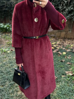 Yeni Sezon Angora Kaban Bordo