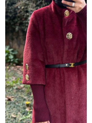 Yeni Sezon Angora Kaban Bordo
