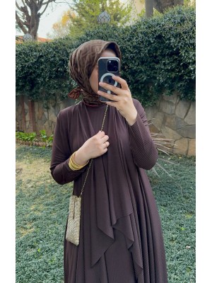 Nihalle İkili Kap Kahverengi Ön Sipariş (10-15 gün)
