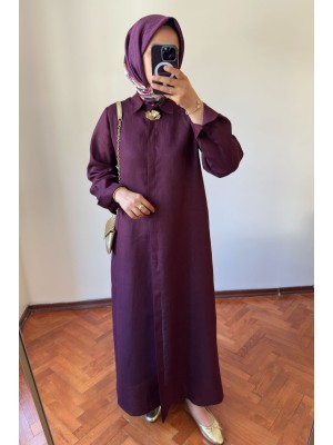 Keten Kap Mürdüm Ön Sipariş 15-20 Gün