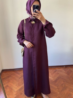 Keten Kap Mürdüm Ön Sipariş 15-20 Gün