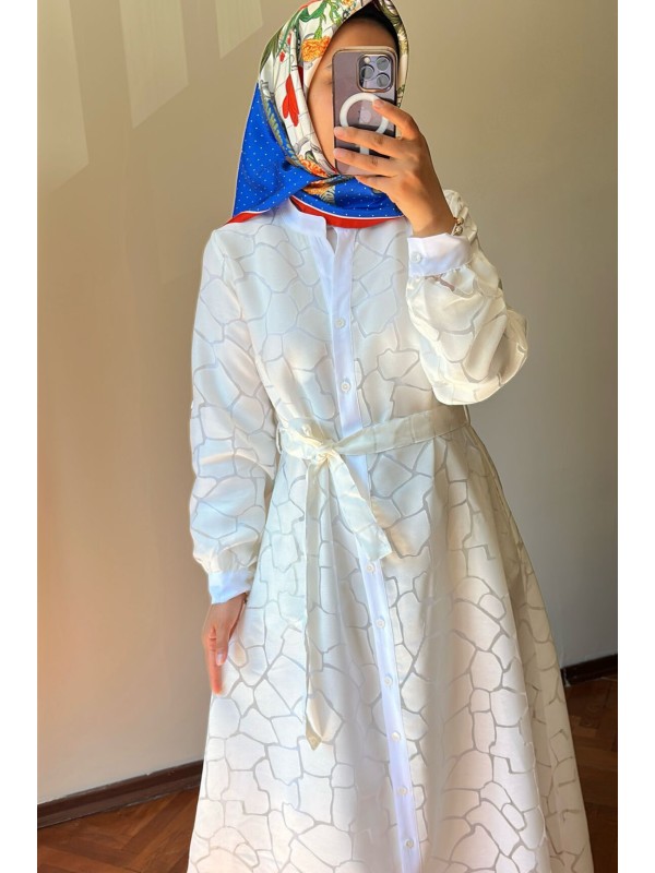 Beyaz Flora Kap