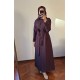 Yeni Sezon Trençkot Mürdüm - 813