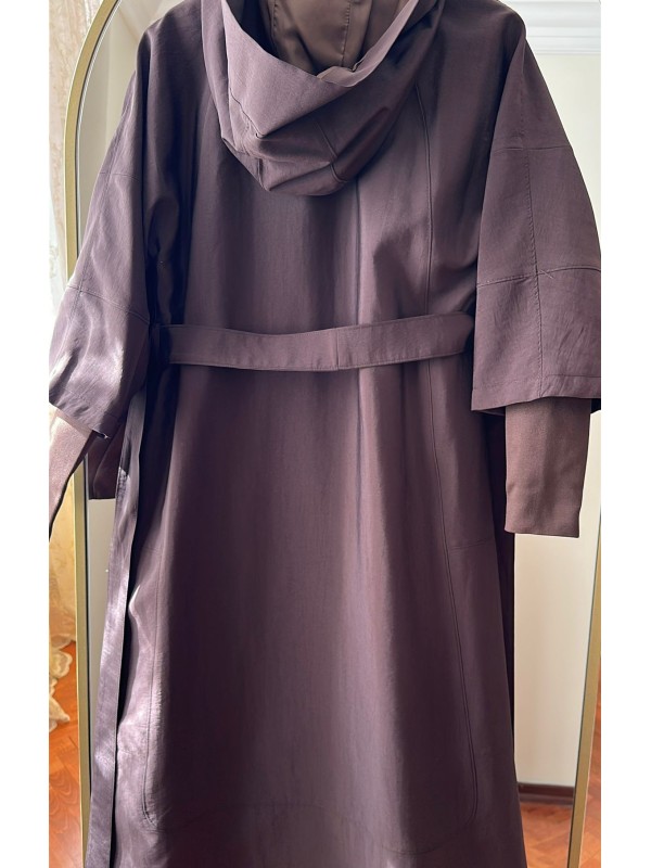 Yeni Sezon Trençkot 856 Kahve