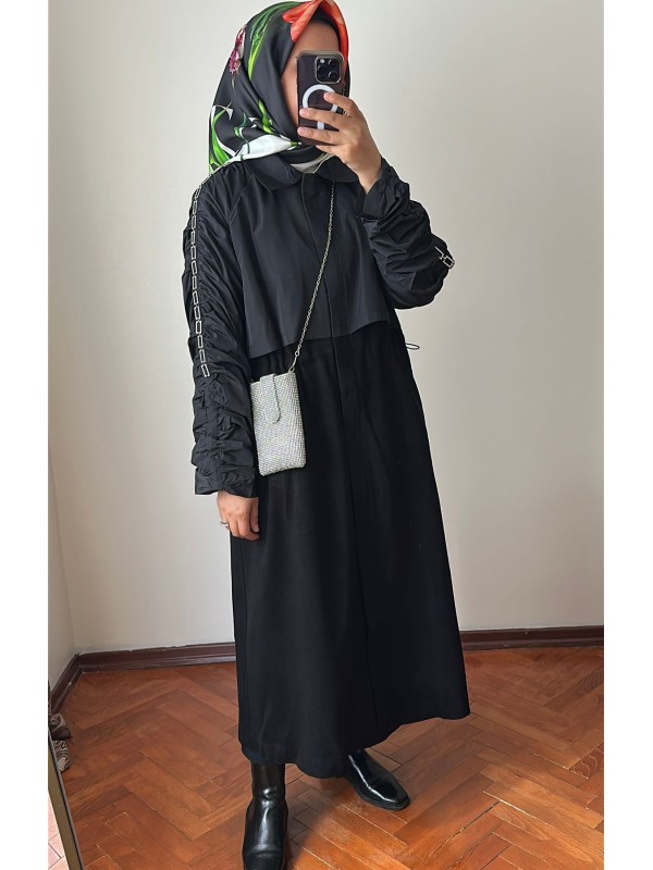 Fitilli Spor Kap Siyah