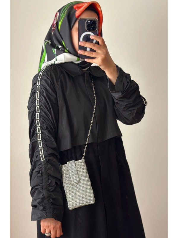 Fitilli Spor Kap Siyah