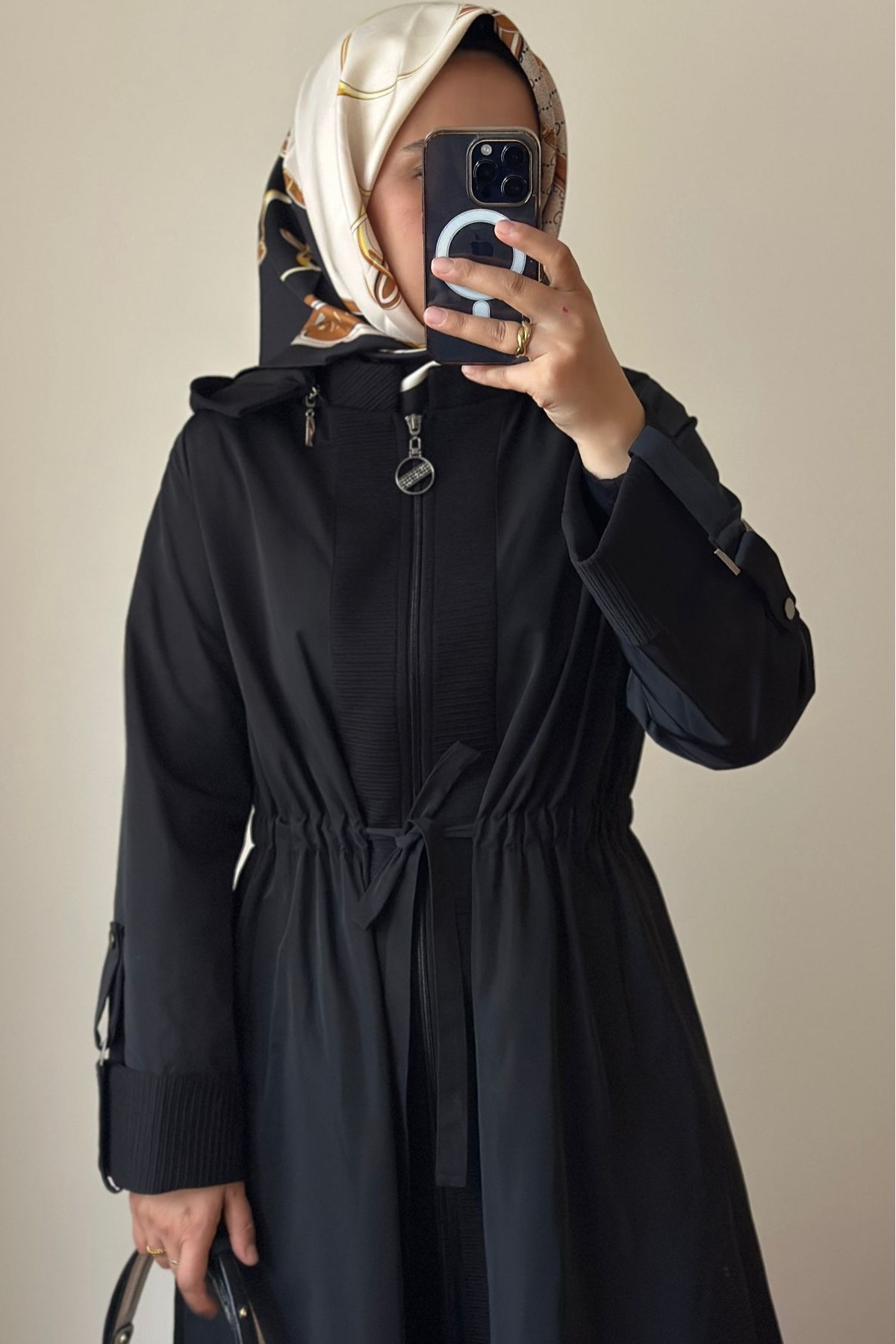 Mevlana Trençkot Siyah
