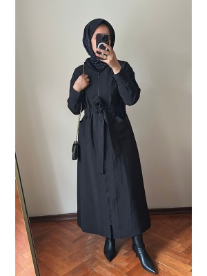 Yeni Sezon Trençkot 886 Siyah