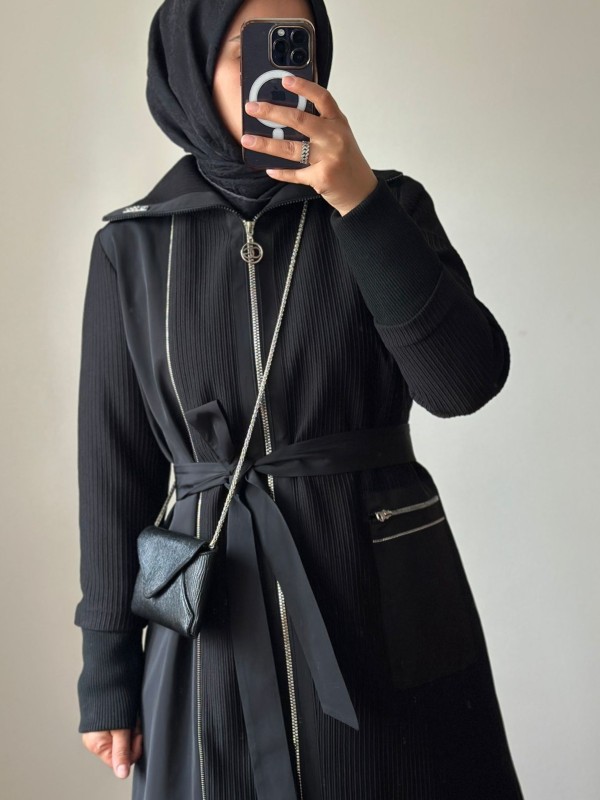 Fitilli Kap 1582 Siyah