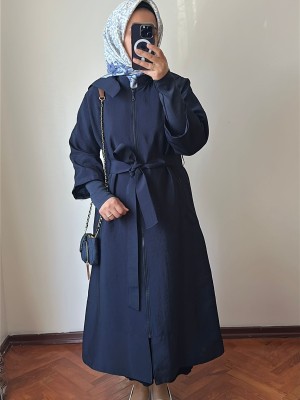 Yeni Sezon Trençkot 856 Lacivert