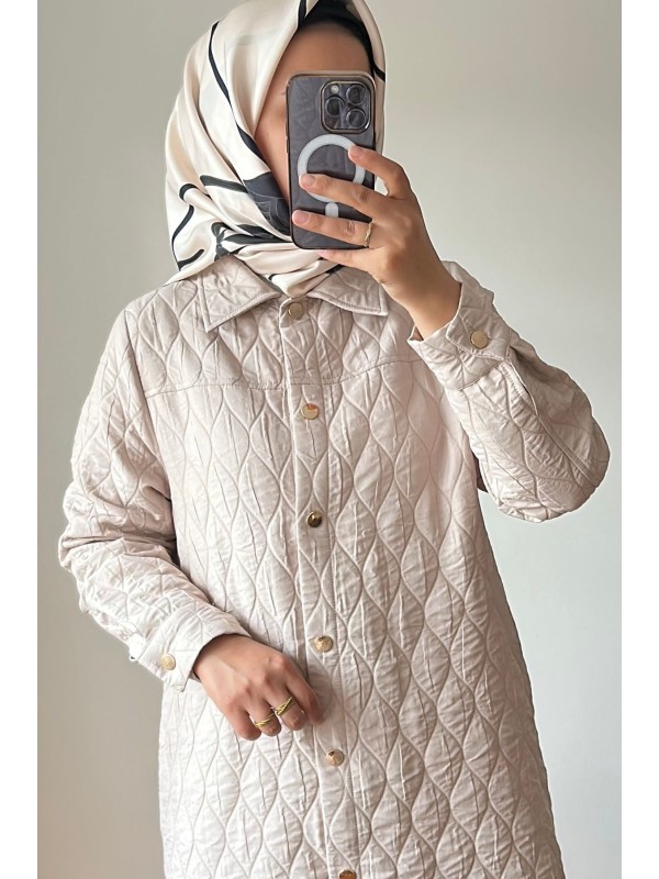 Kapitone Kap Bej Ön Sipariş 15-20 Gün