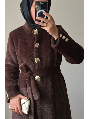 Kemerli Angora Kaban Kahverengi