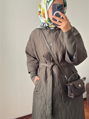 Ribana Detaylı Kapitone Kap 836 Haki