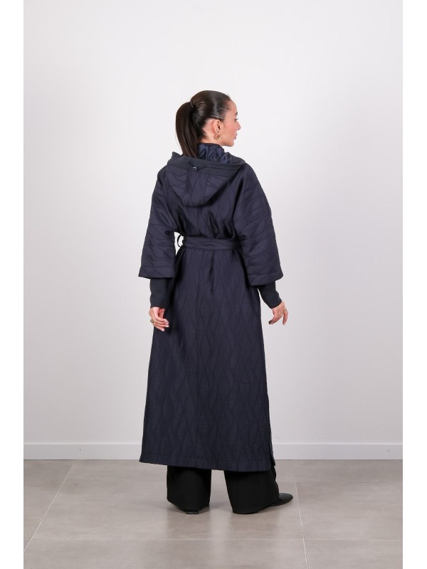 Ribana Detaylı Kapitone Kap 836 Lacivert