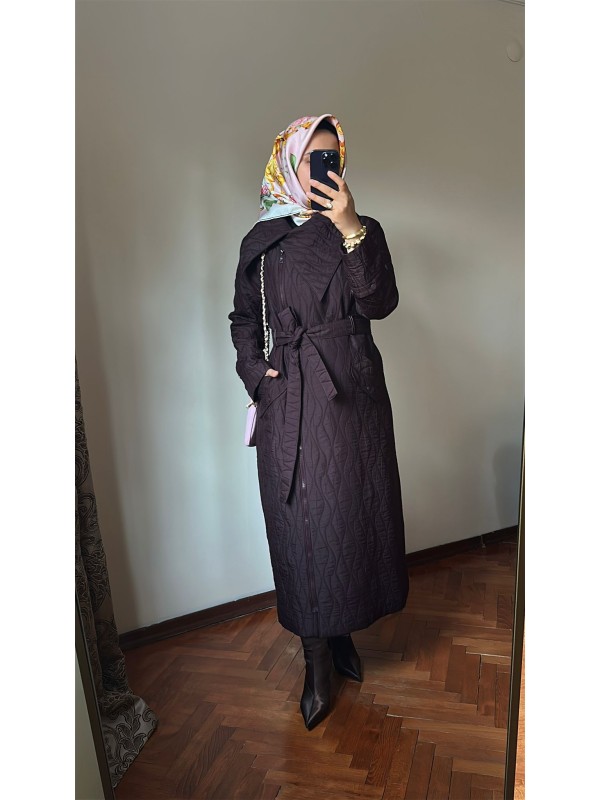 Kapitone Pardesü 823 Mürdüm