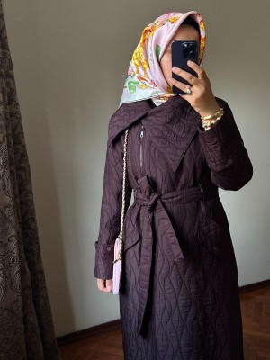 Kapitone Pardesü 823 Mürdüm