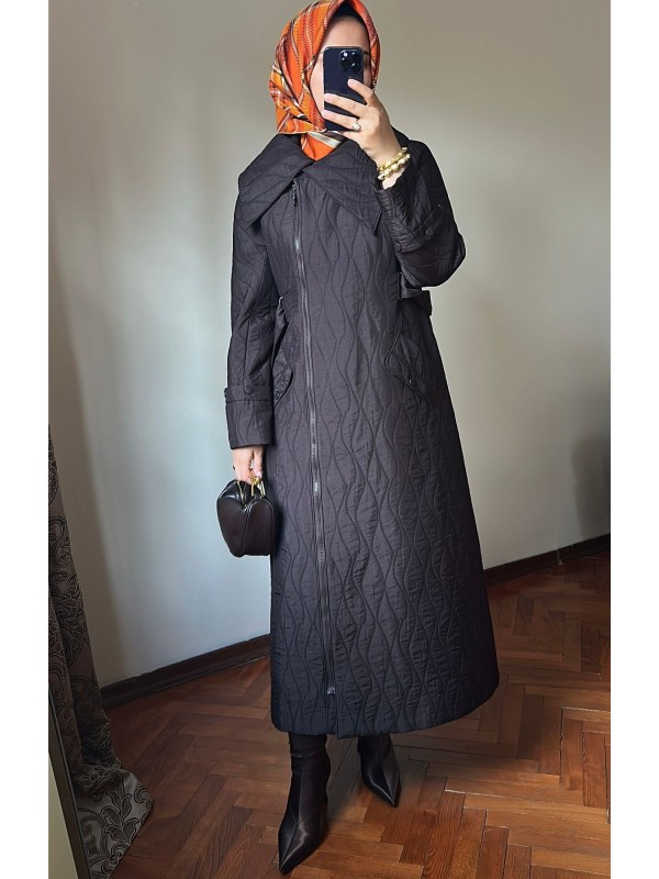 Kapitone Pardesü 823 Kahverengi