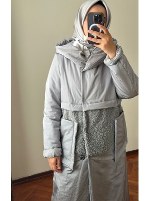 Yeni Sezon Mont 2564 Gri