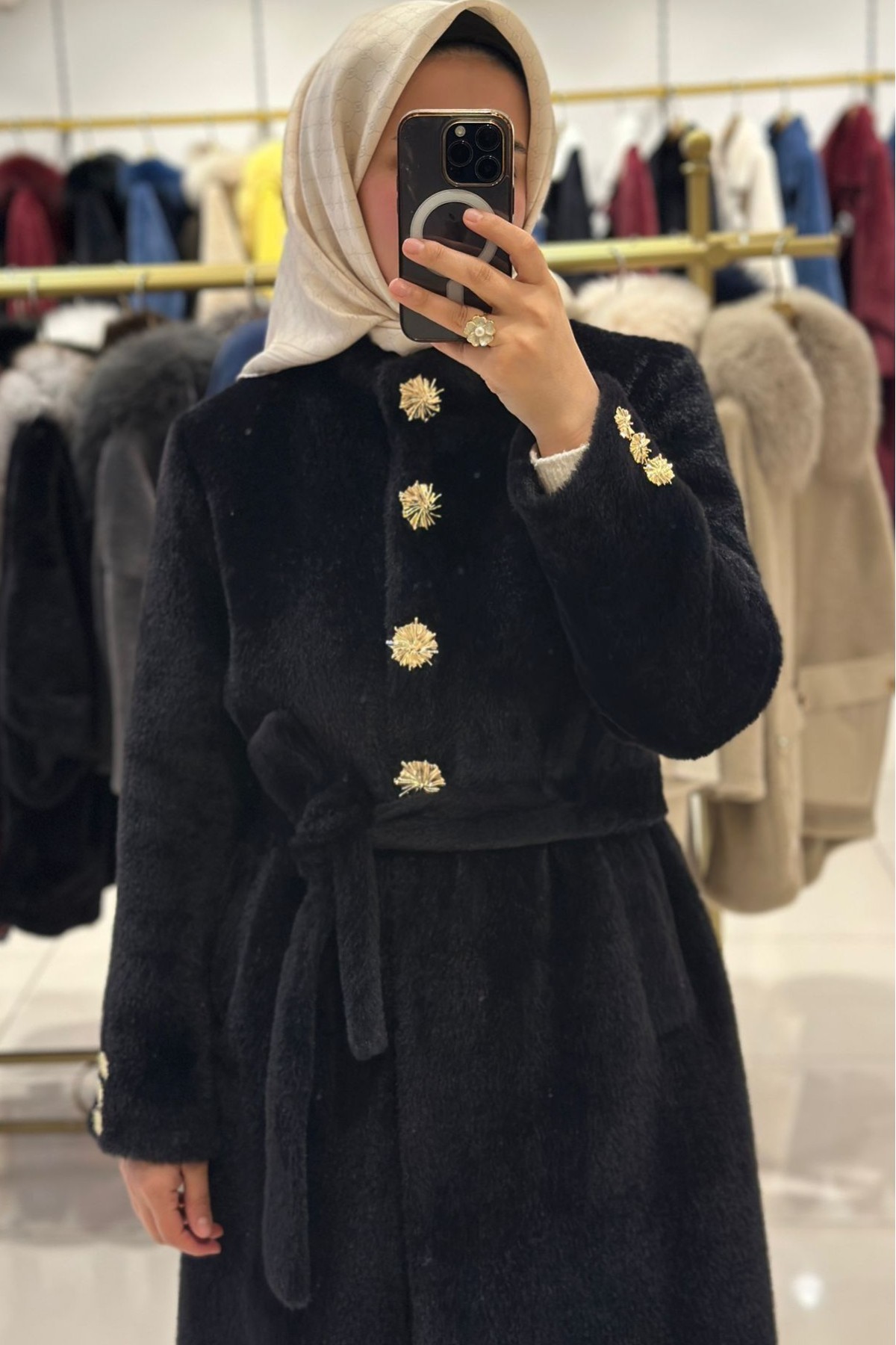 Kemerli Angora Kaban Siyah