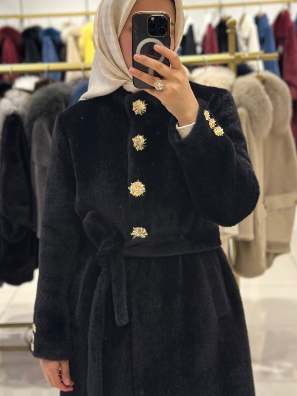 Kemerli Angora Kaban Siyah