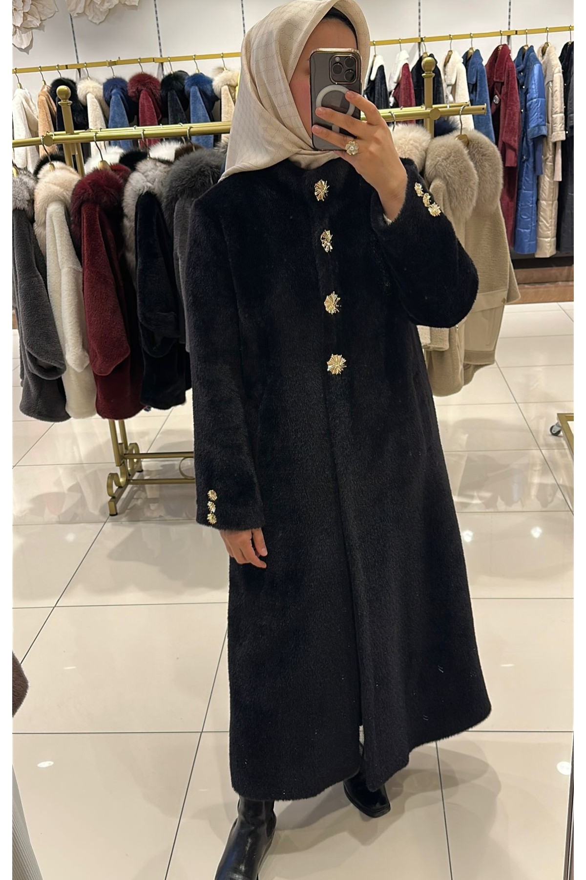 Kemerli Angora Kaban Siyah