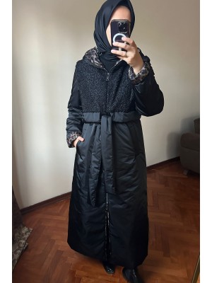 Leopar Astarlı Mont Siyah