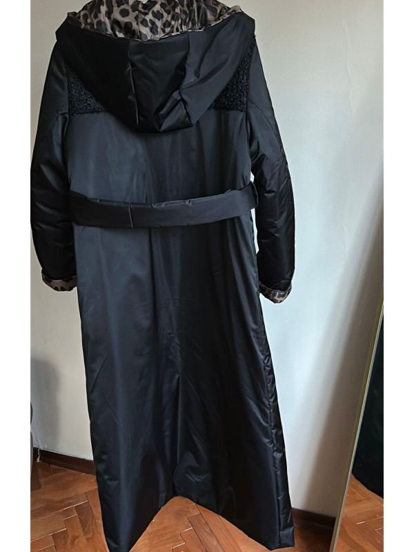 Leopar Astarlı Mont Siyah