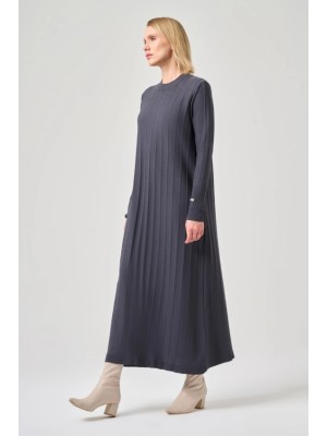 Merserize Astana Elbise Antrasit