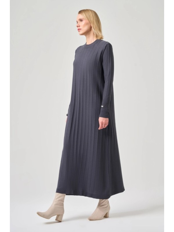 Merserize Astana Elbise Antrasit