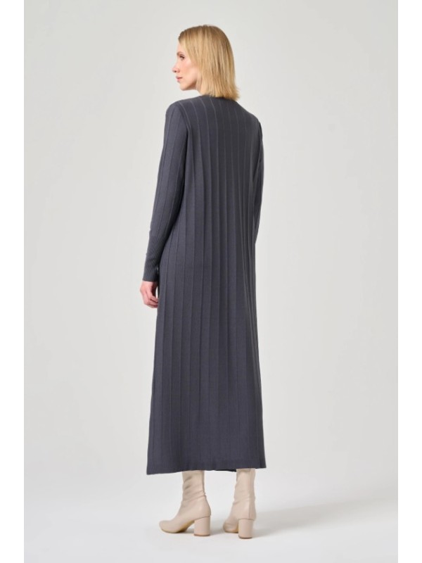 Merserize Astana Elbise Antrasit
