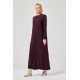 Merserize Astana Elbise Bordo