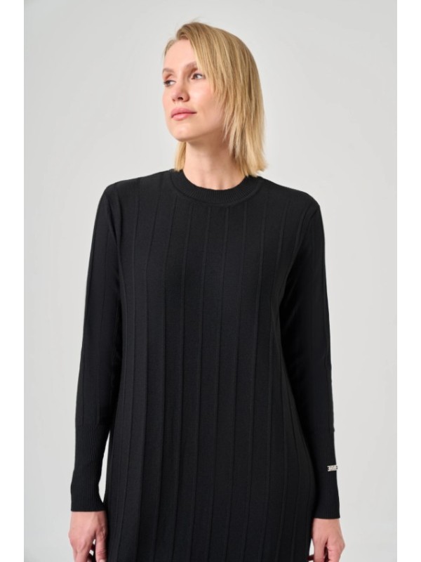 Merserize Astana Elbise Siyah