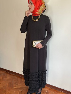 Nurcan Çetin Elbise Siyah