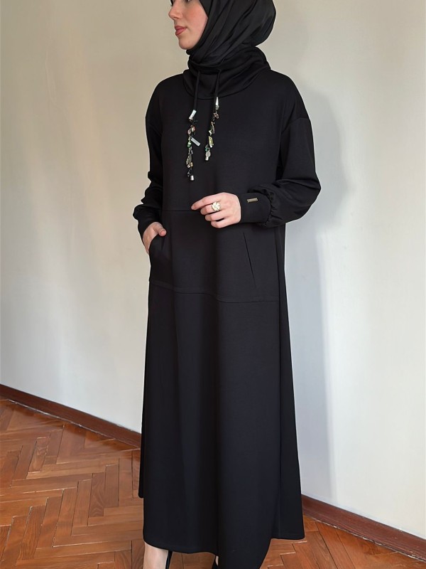 Oysho Elbise Siyah