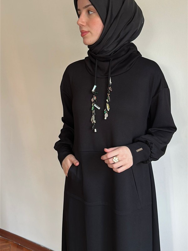 Oysho Elbise Siyah