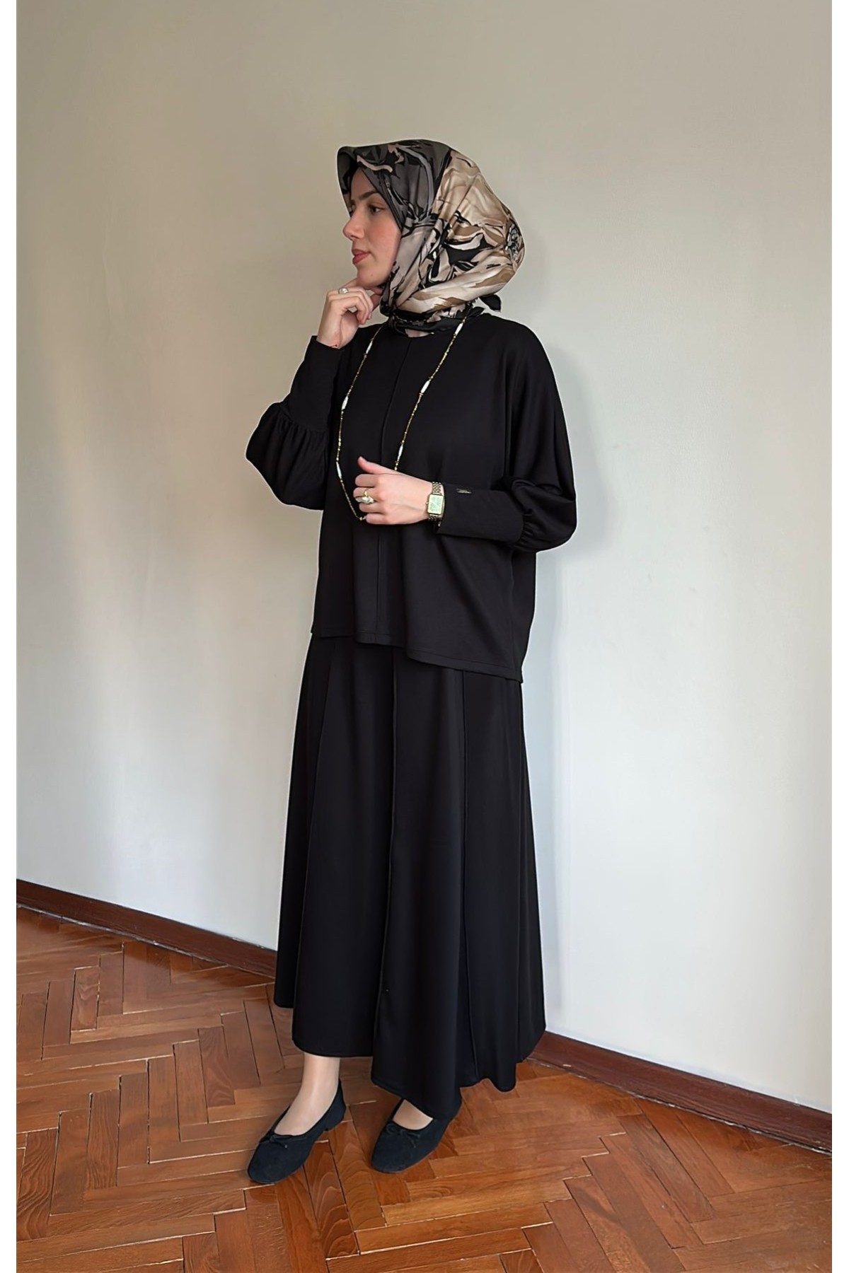 Rahat Etekli Takım Siyah