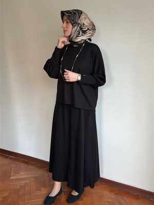 Rahat Etekli Takım Siyah