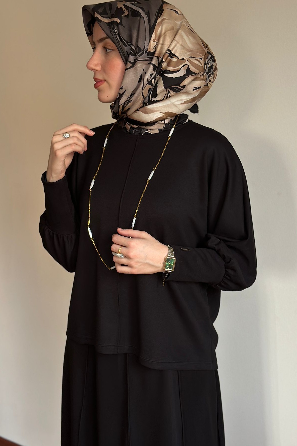 Rahat Etekli Takım Siyah