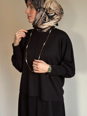 Rahat Etekli Takım Siyah