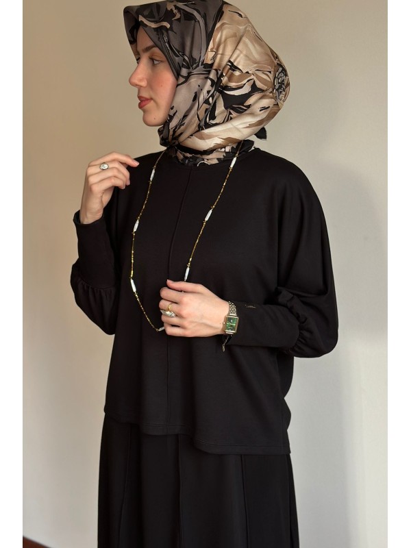 Rahat Etekli Takım Siyah