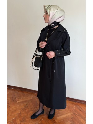 Yazlık Trençkot 850 Siyah