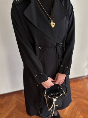 Yazlık Trençkot 850 Siyah