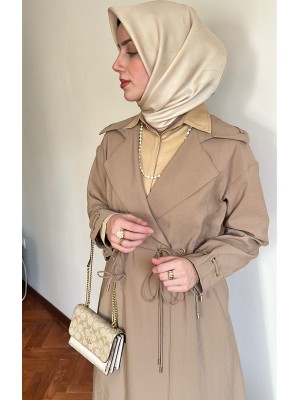 Yazlık Trençkot 850 Bej