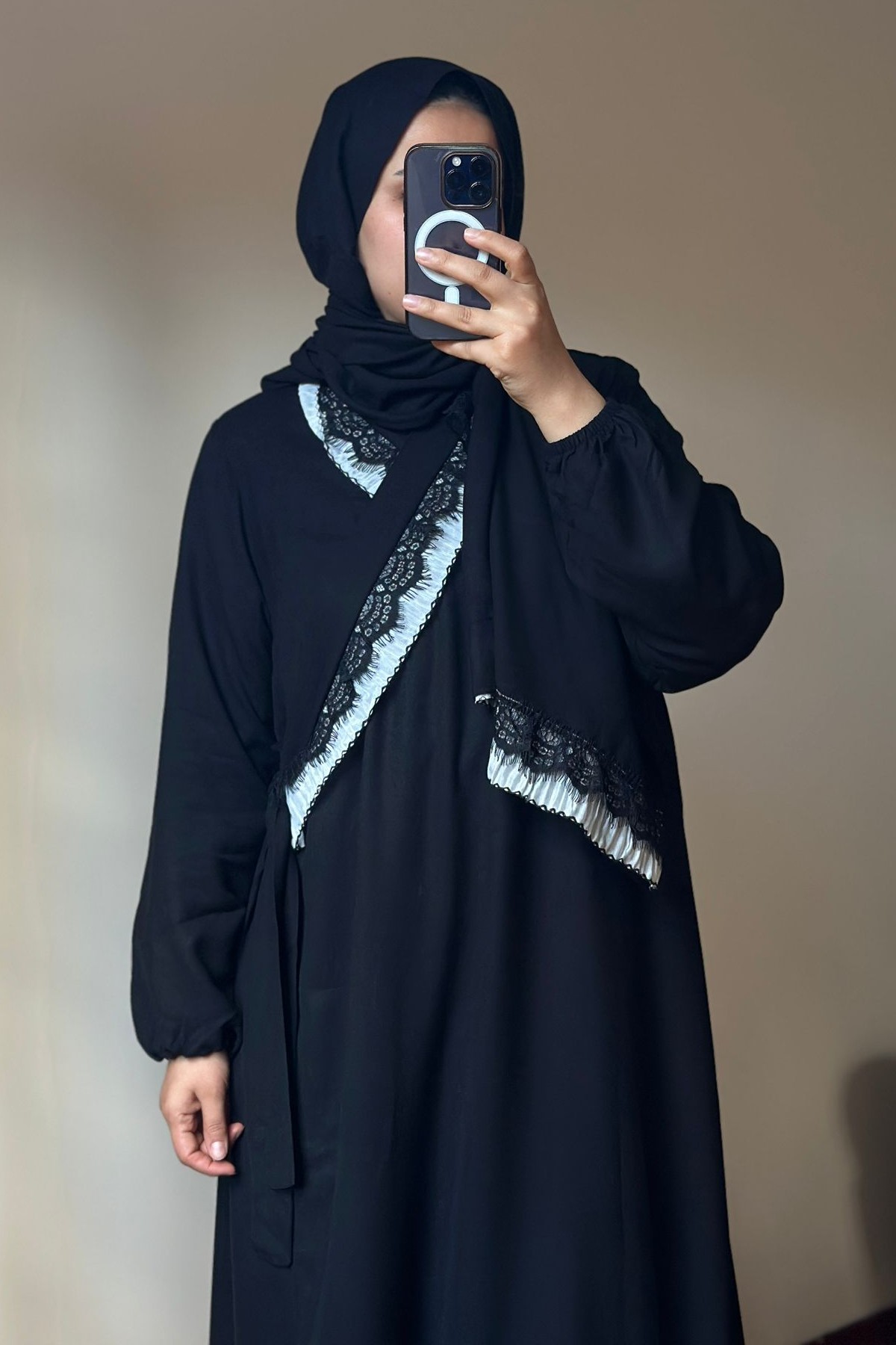 Siyah Namaz Elbisesi