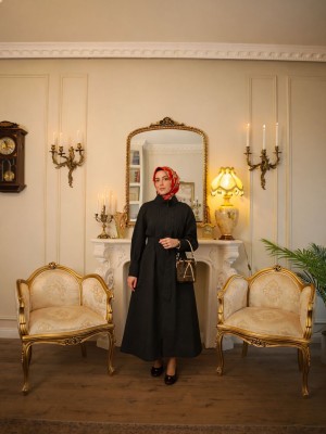 Yazlık Trençkot 818 Siyah