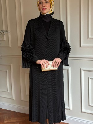 Çiçekli Akordiyon Kap